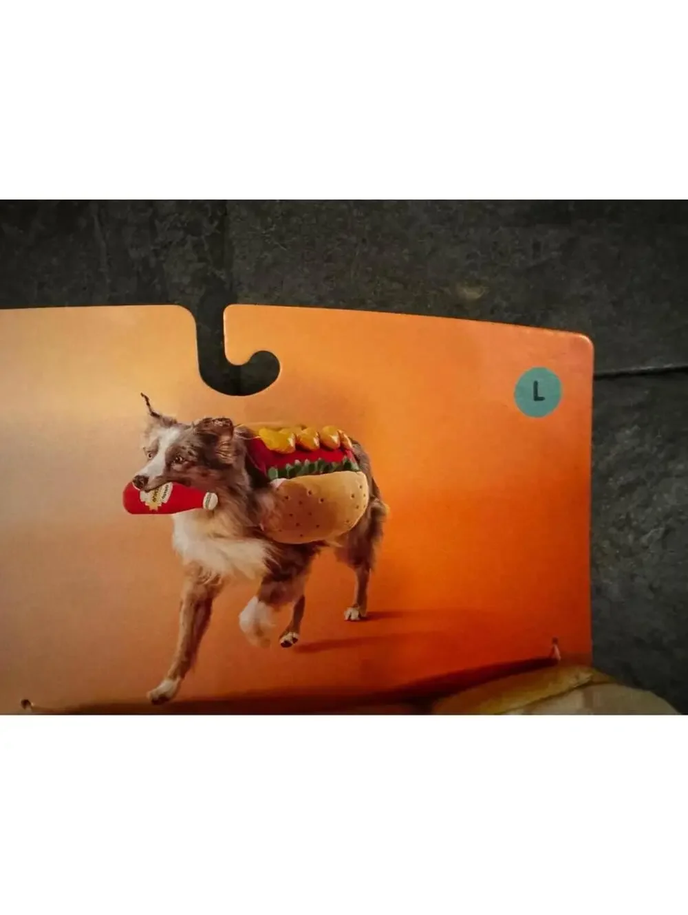 Boots & Barkley Hot Dog Pet Costume Large
